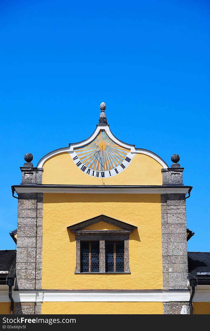 Sundial roof ornament