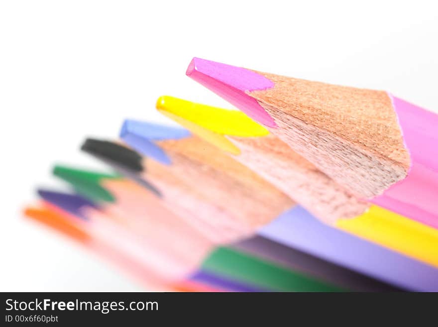 Coloured pencils