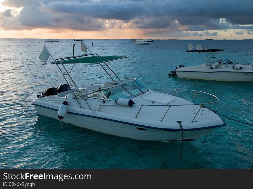 Maldives seascape