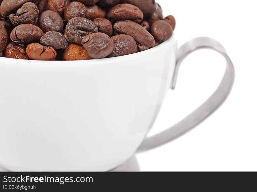 Cup Of Coffee Beans