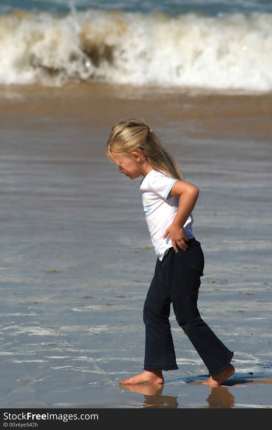 Alone at the beach