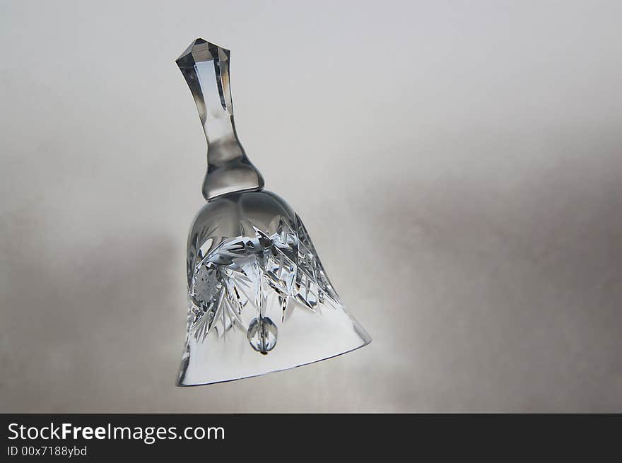 Peal chime ringing of bells grey crystal bell