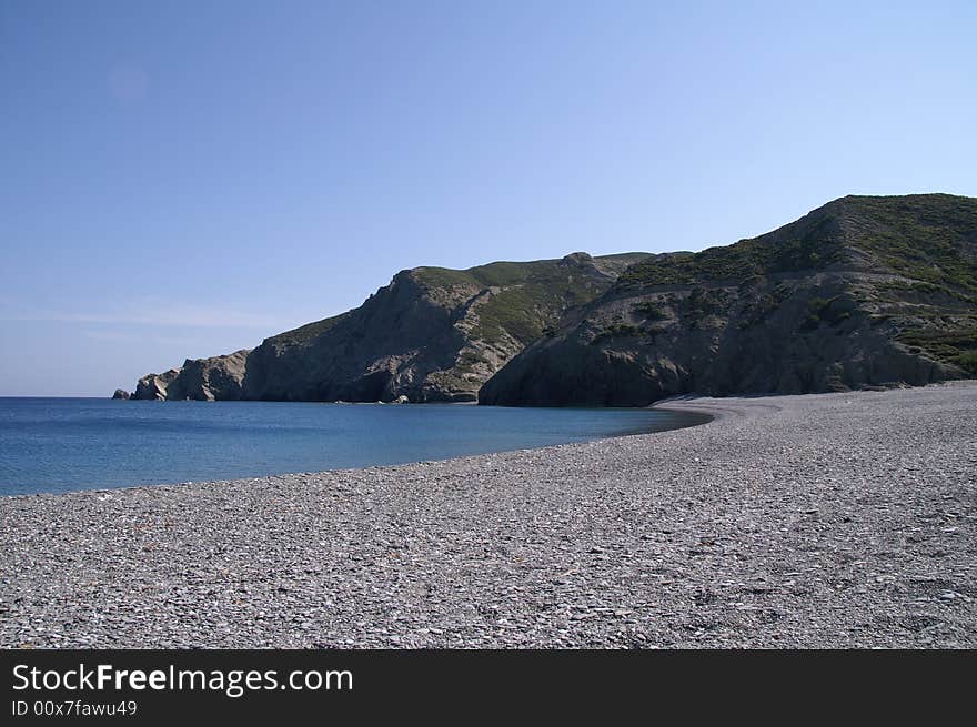 Deserted beach