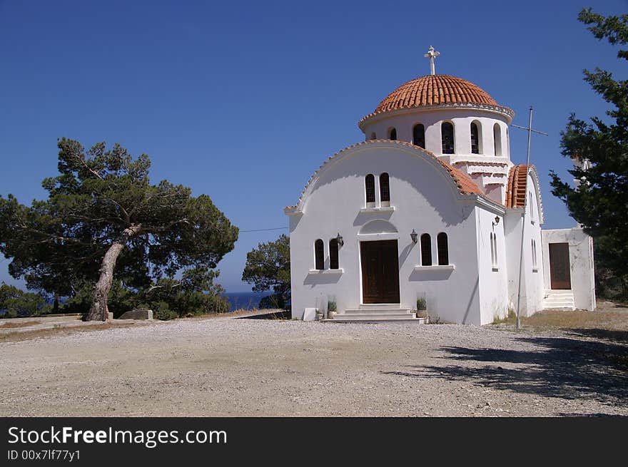 One of the many chapels on the island Karpathos, Greece. One of the many chapels on the island Karpathos, Greece.