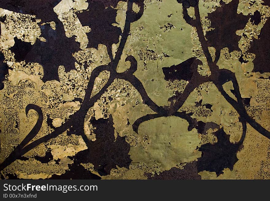 Abstract background of Gold Chinese design. Abstract background of Gold Chinese design