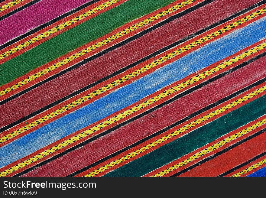 Tibetan fabric sample