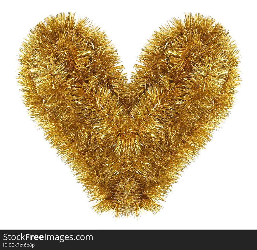 Shaggy golden heart