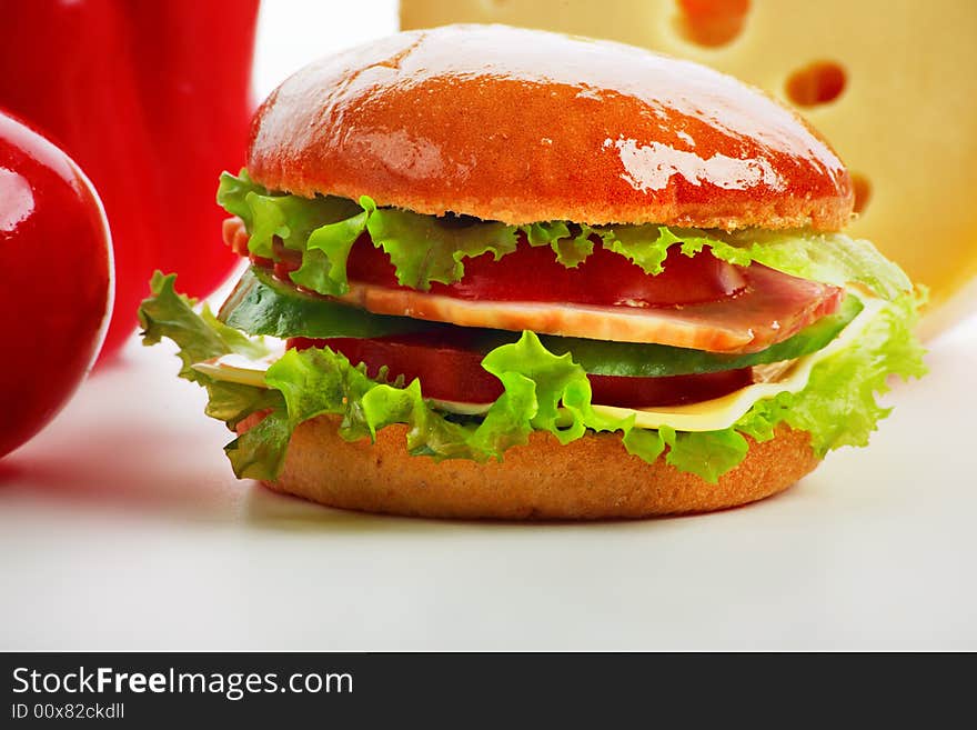 Natural form foods. Fast food. Shot in a studio. Natural form foods. Fast food. Shot in a studio.