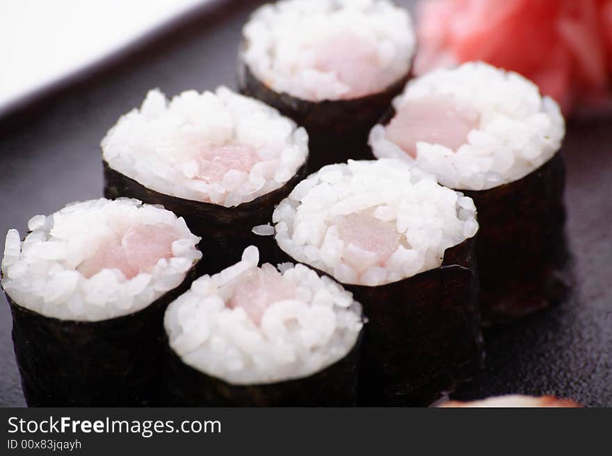 Rolls nigiri