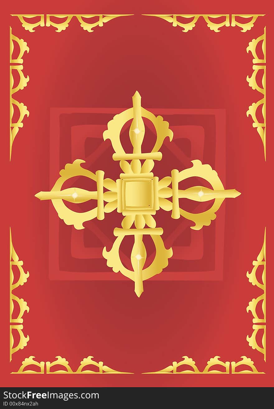 Symbol series - double vajra