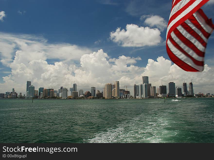 Banner Over The Sea