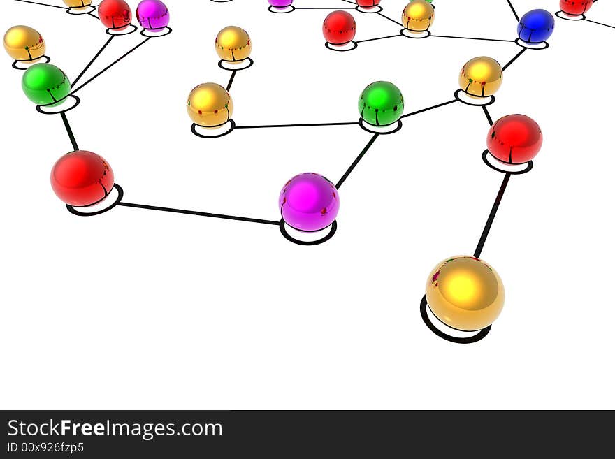 3d Network Connections