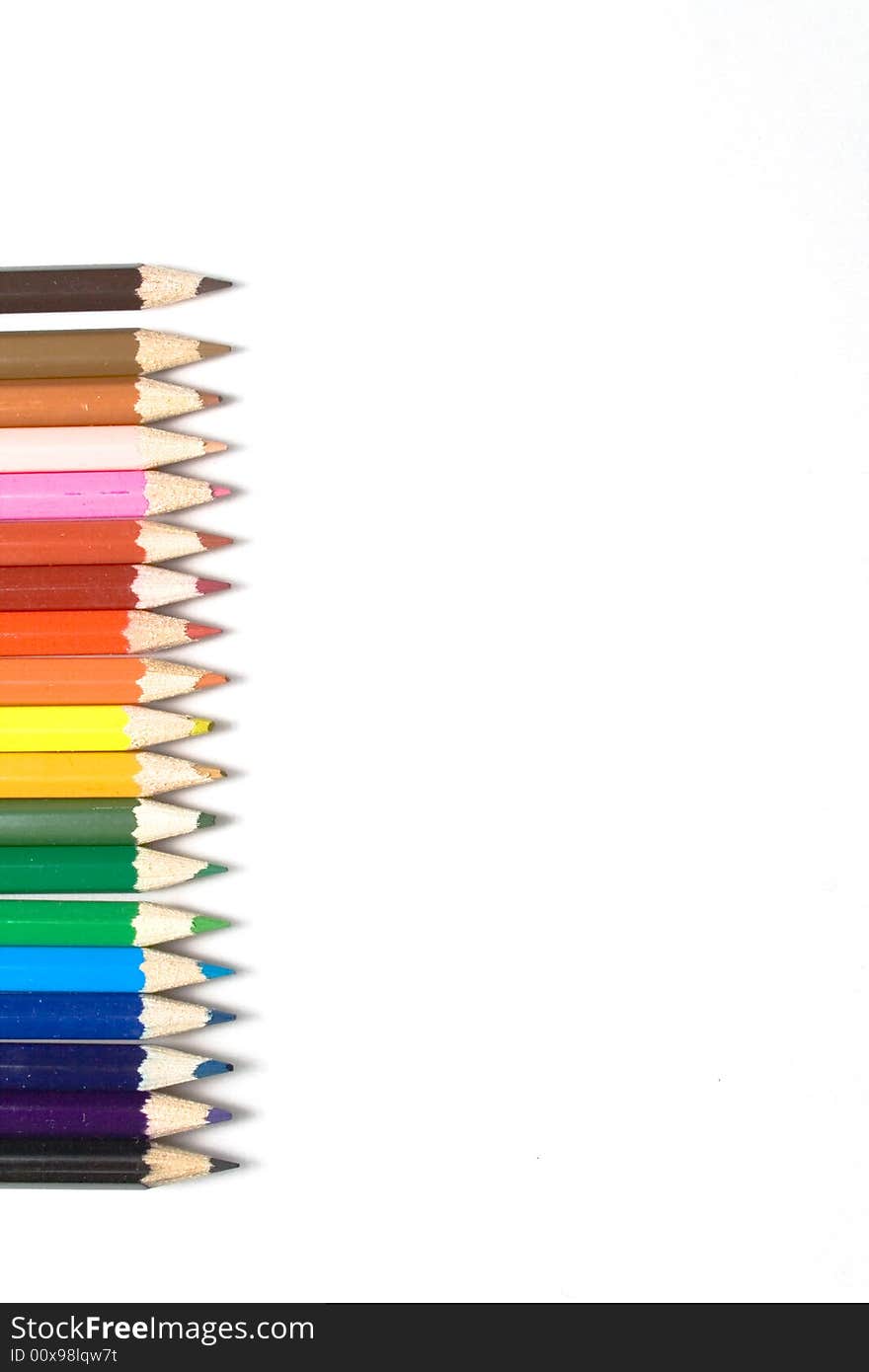 Different Color Pencils