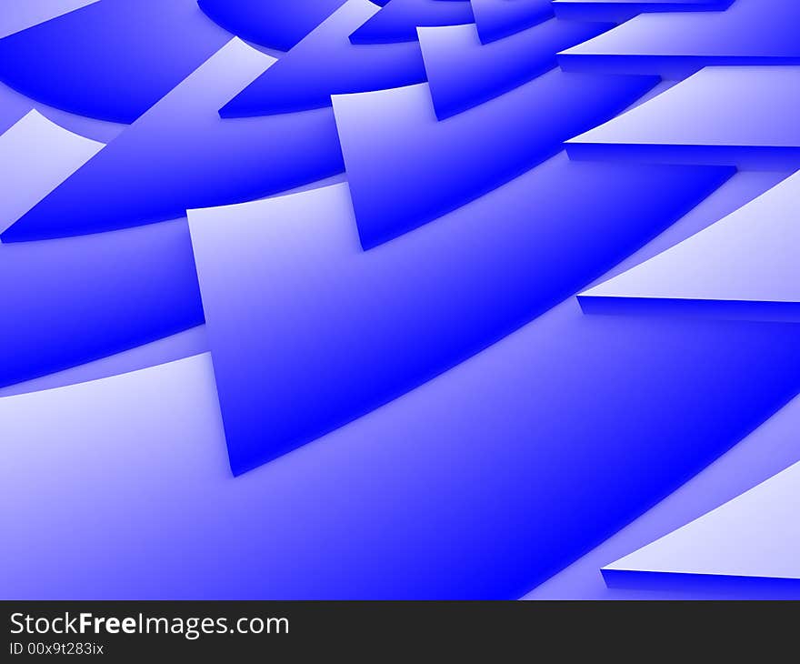 Abstract Spiraling Background