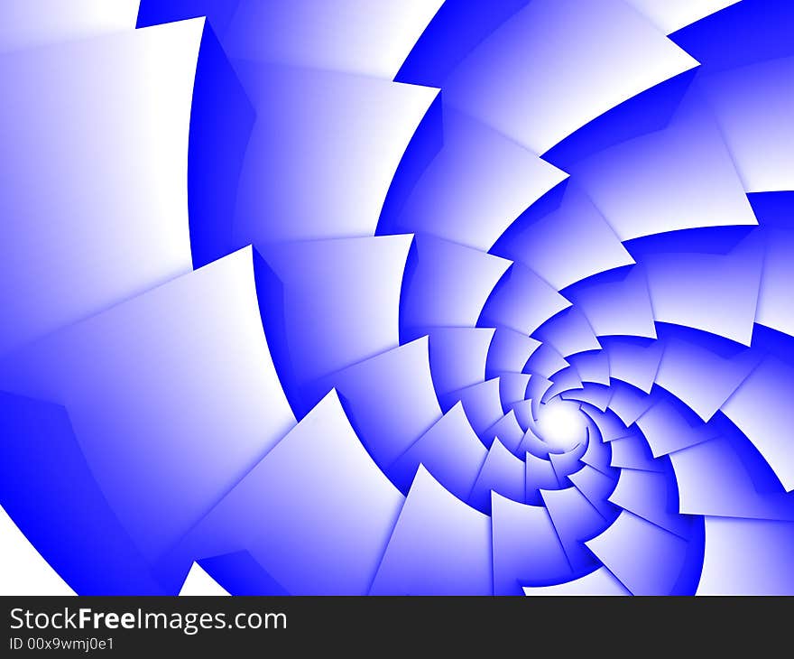 Abstract Spiraling Background