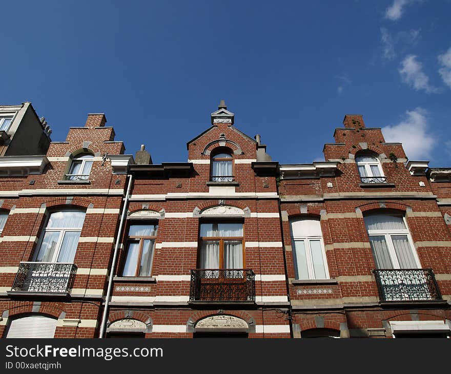 Typical houses at the Netherlands. Typical houses at the Netherlands