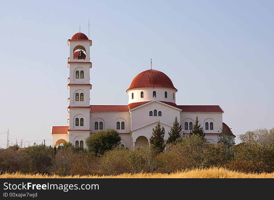 A Orthodox church on Cyprus