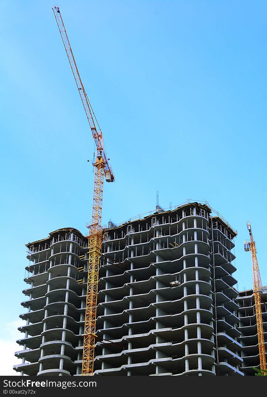 Construction of new high-rise