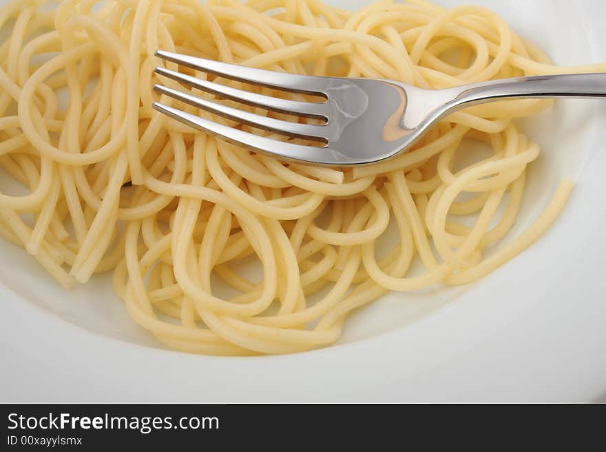 Spaghetti On A Plate