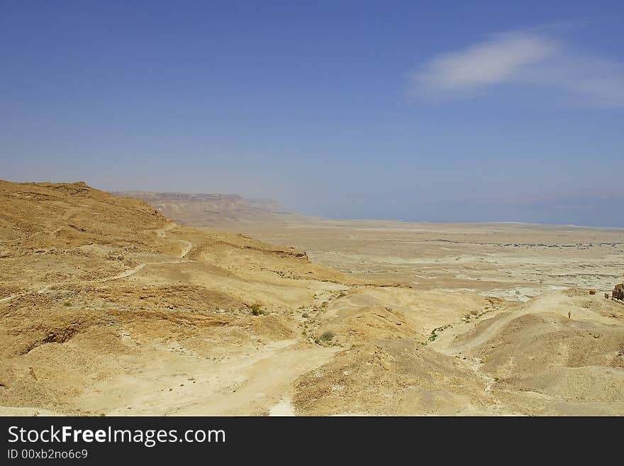 Hills and stones of Judean desert