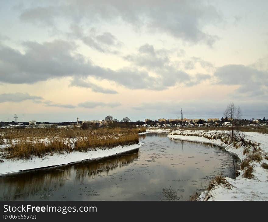 River Irpen