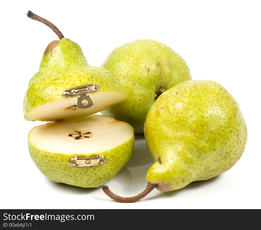 Green pears