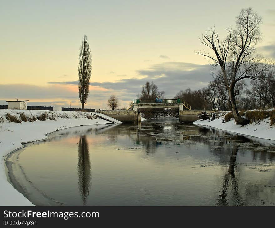 River Irpen