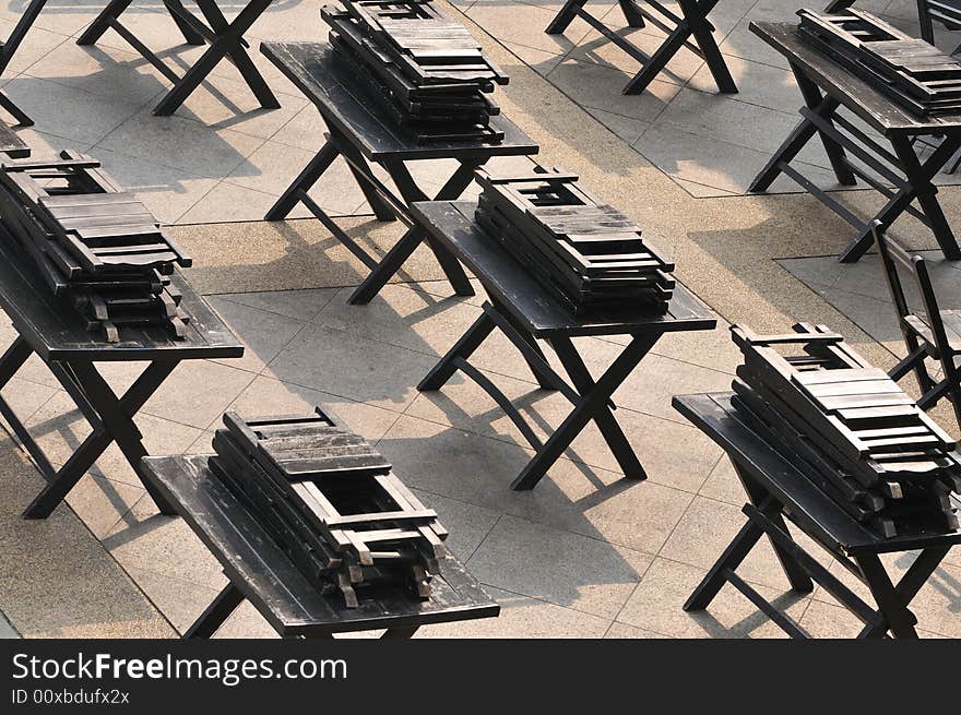 Symmetry in chairs and tables