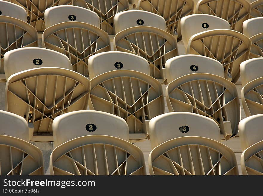 Stadium seats