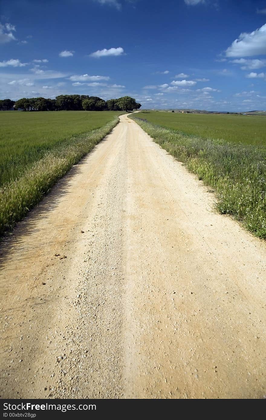 Sand track