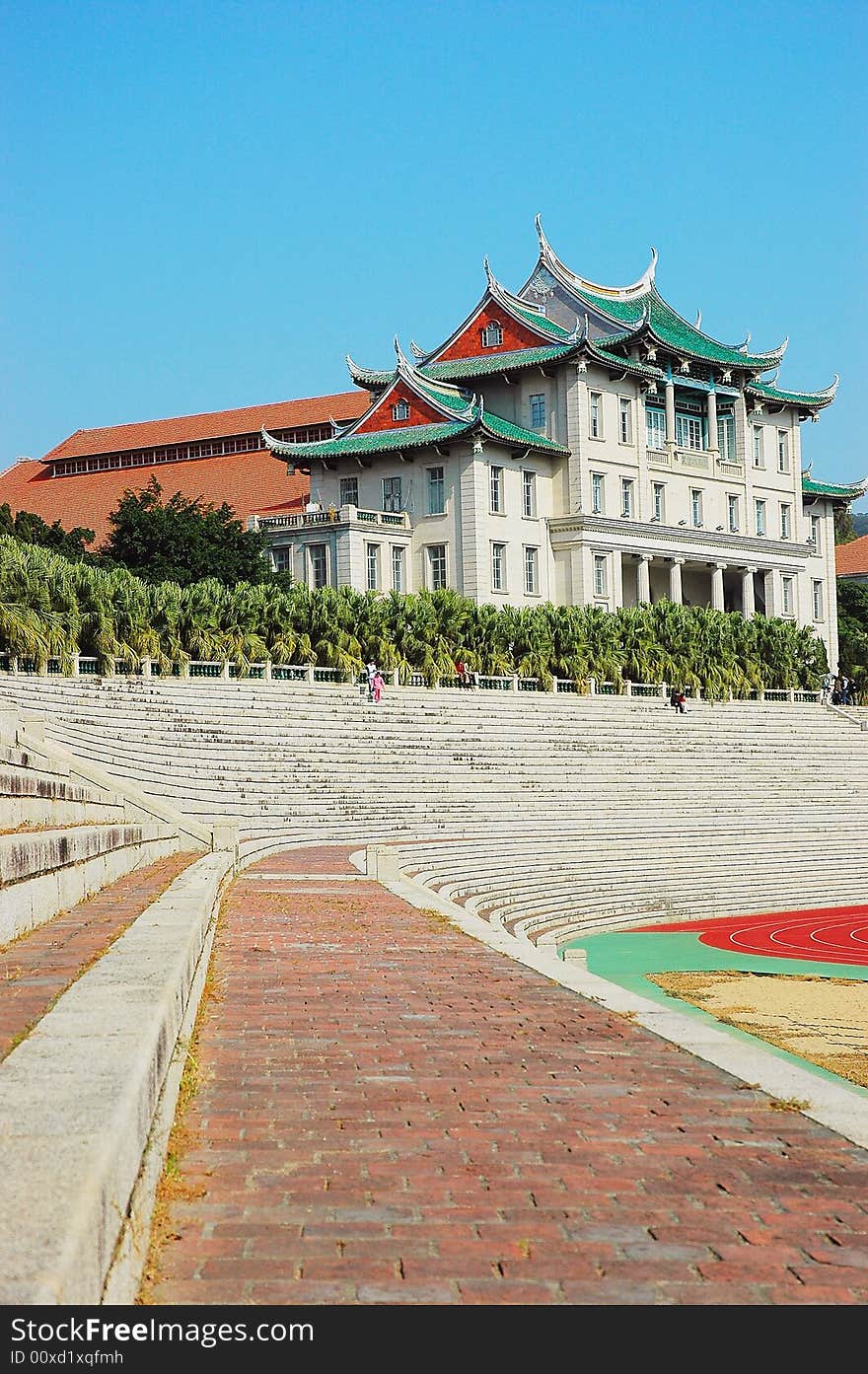 The gymnasium of university