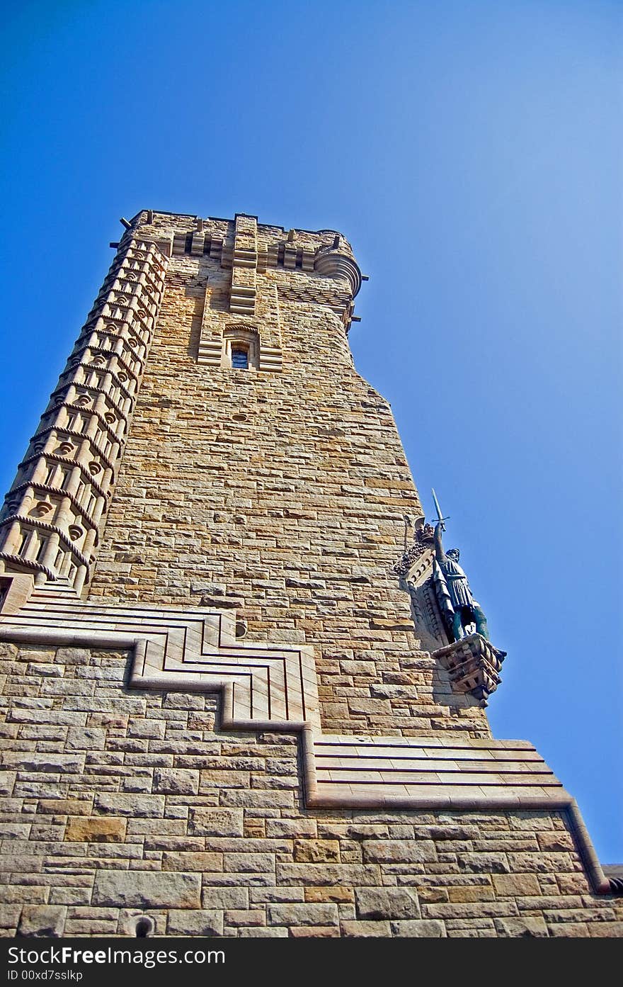 Foot of the monument