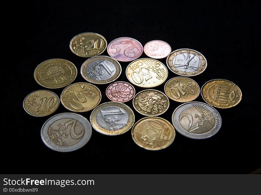 A lot of metal euros