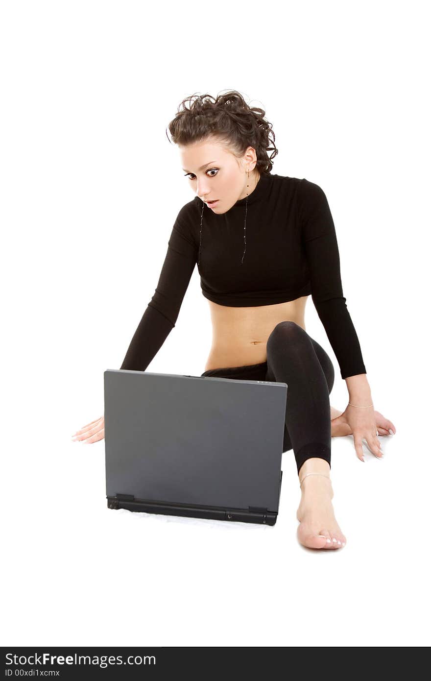 Lady With A Laptop