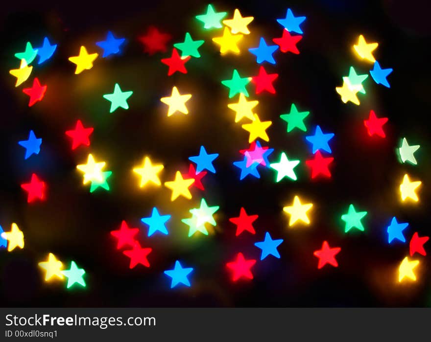 Abstract Bokeh Stars