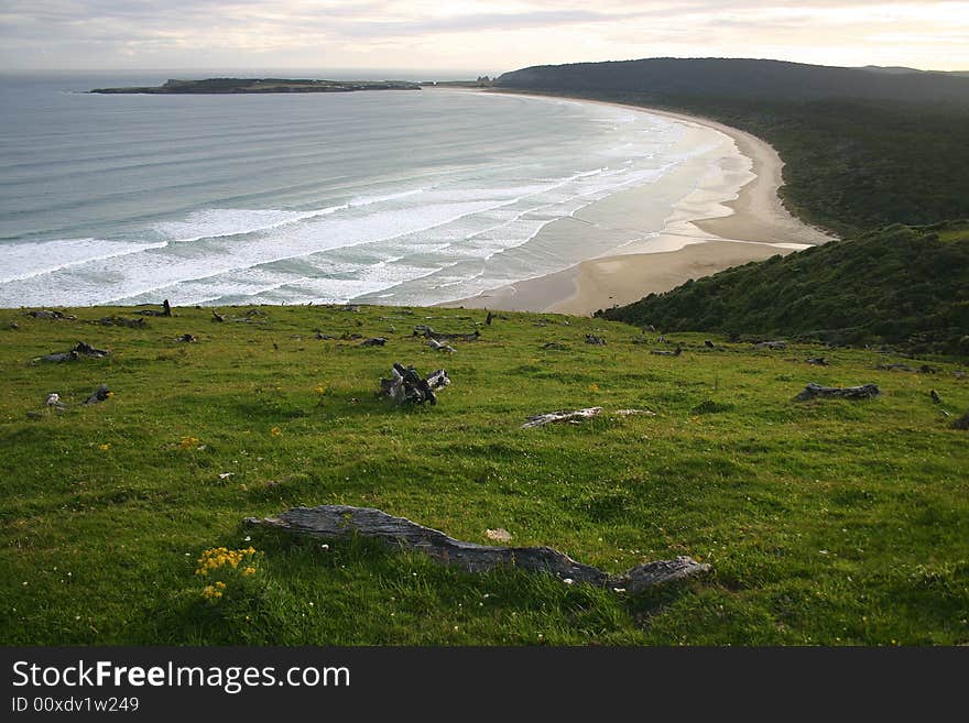 Catlins beach