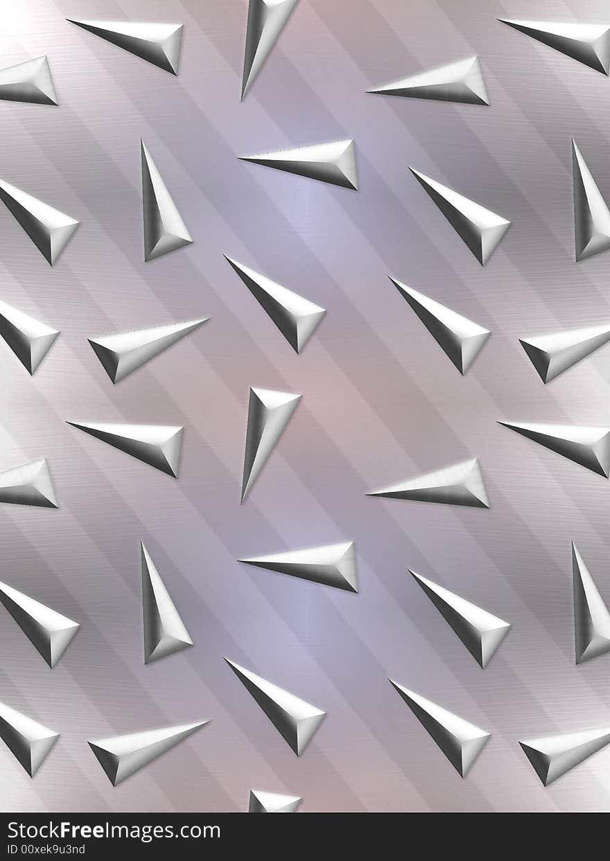 A beautiful, glossy background featuring a retro triangle pattern in metallic tones. A beautiful, glossy background featuring a retro triangle pattern in metallic tones