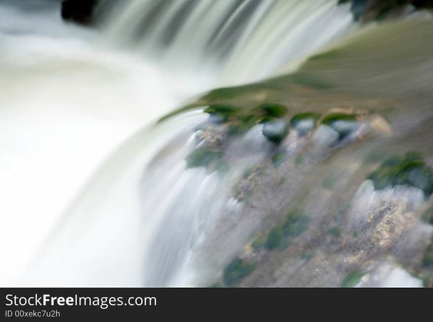 An image of stones in river