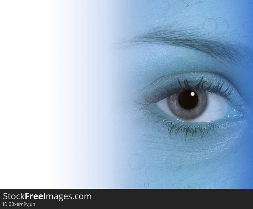 Eye Abstract Background