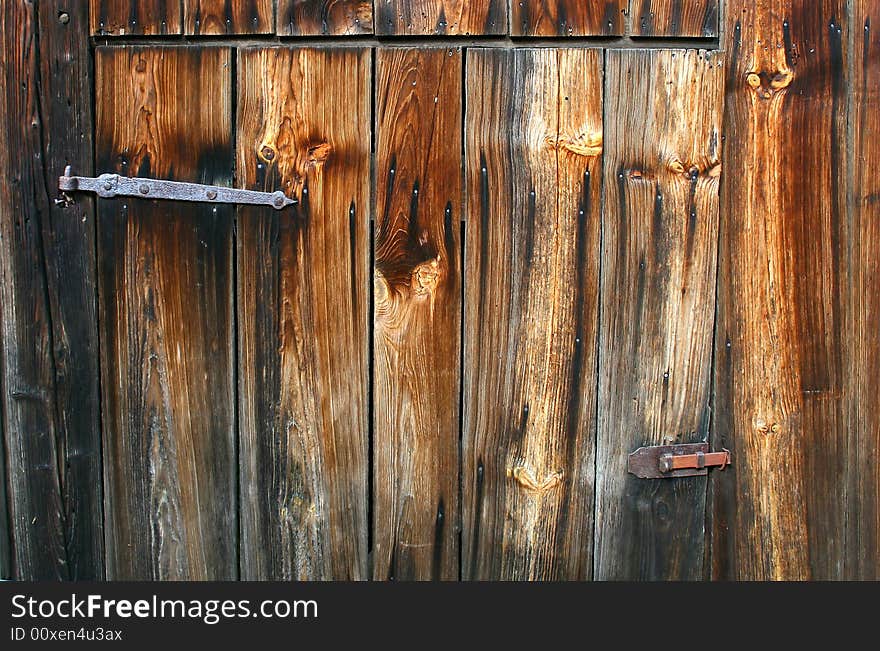 Old Wooden Door