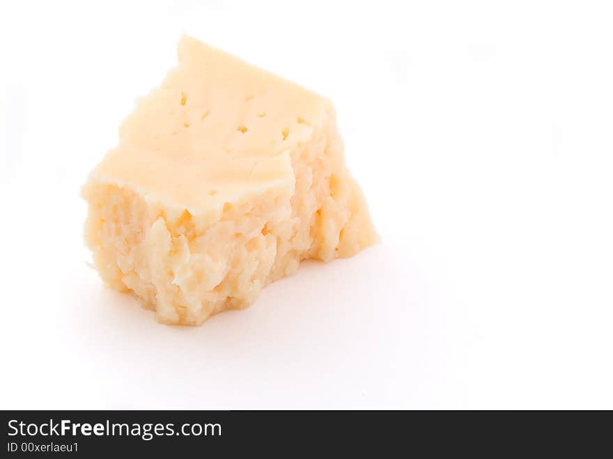 One piece of cheese