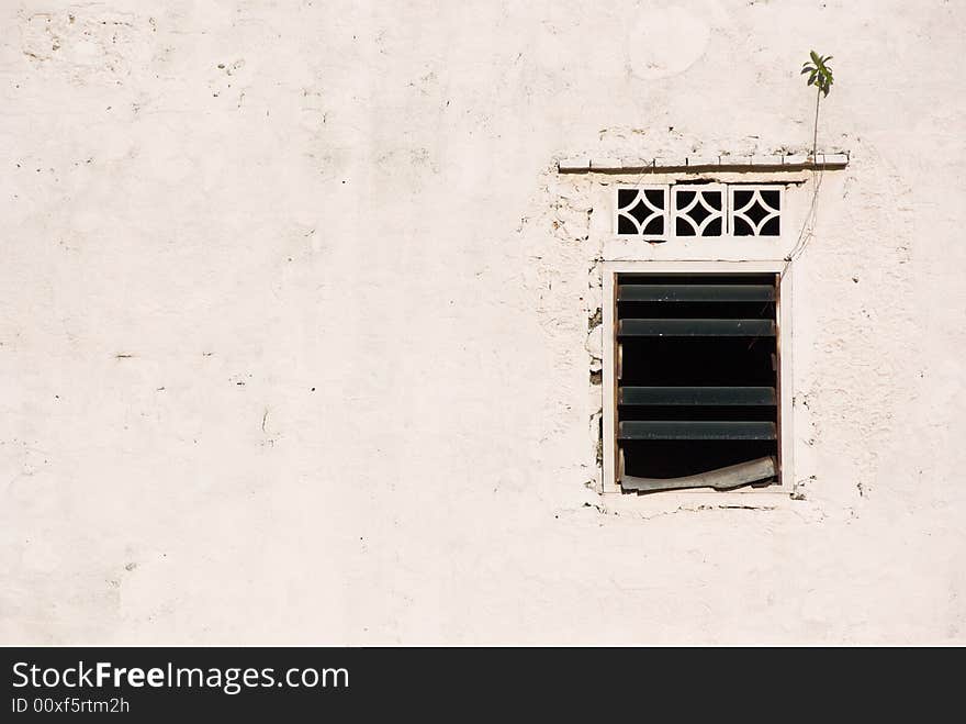 Decayed window and wall