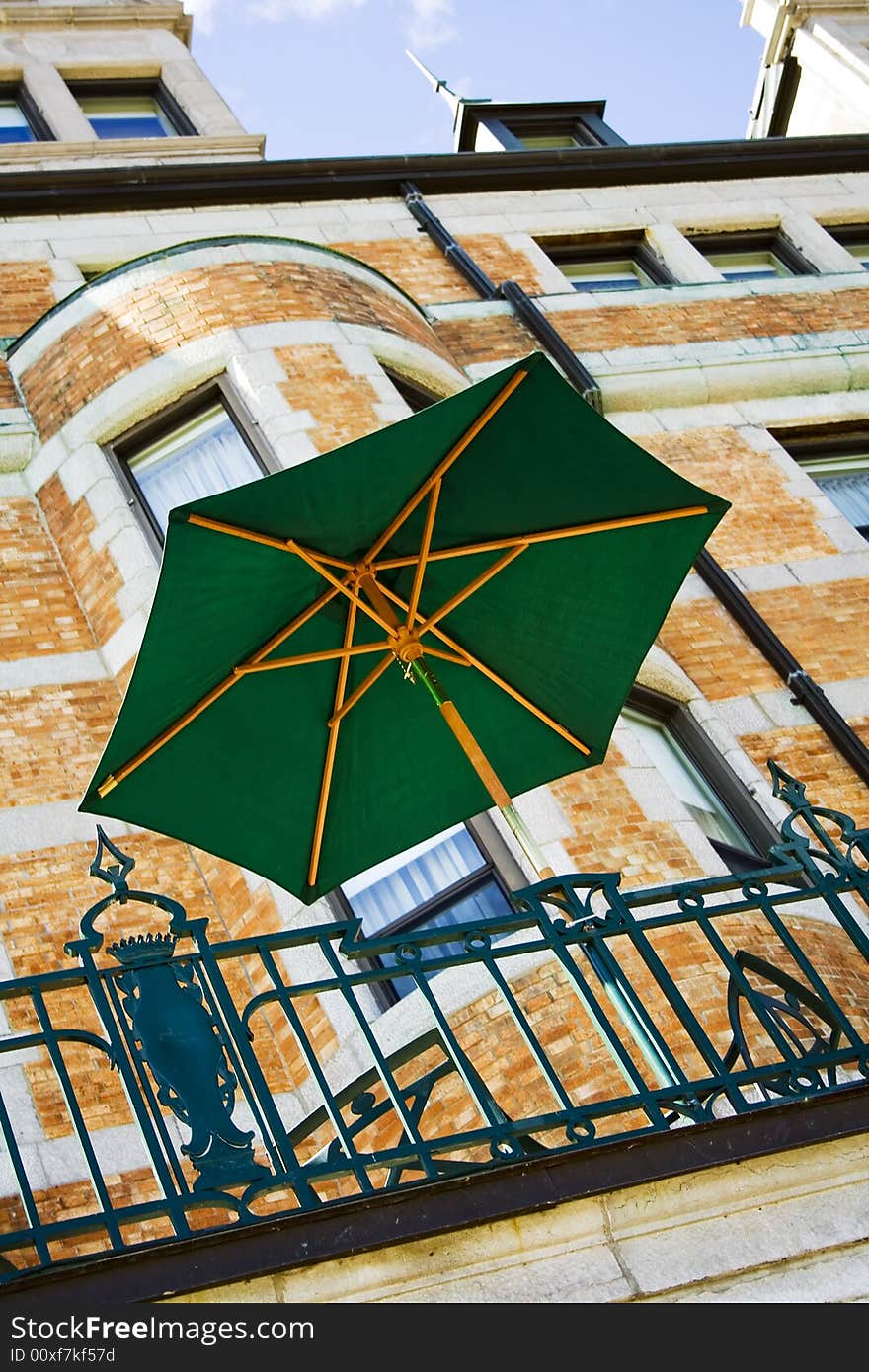 Chateau frontenac umbrella