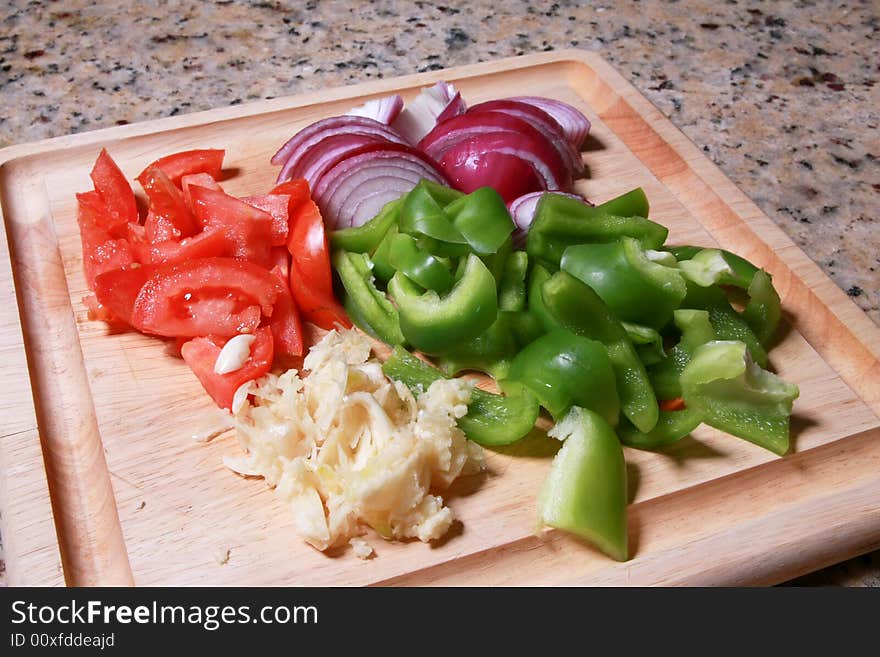 Healthy organic and natural vegetables cut raw. Healthy organic and natural vegetables cut raw.