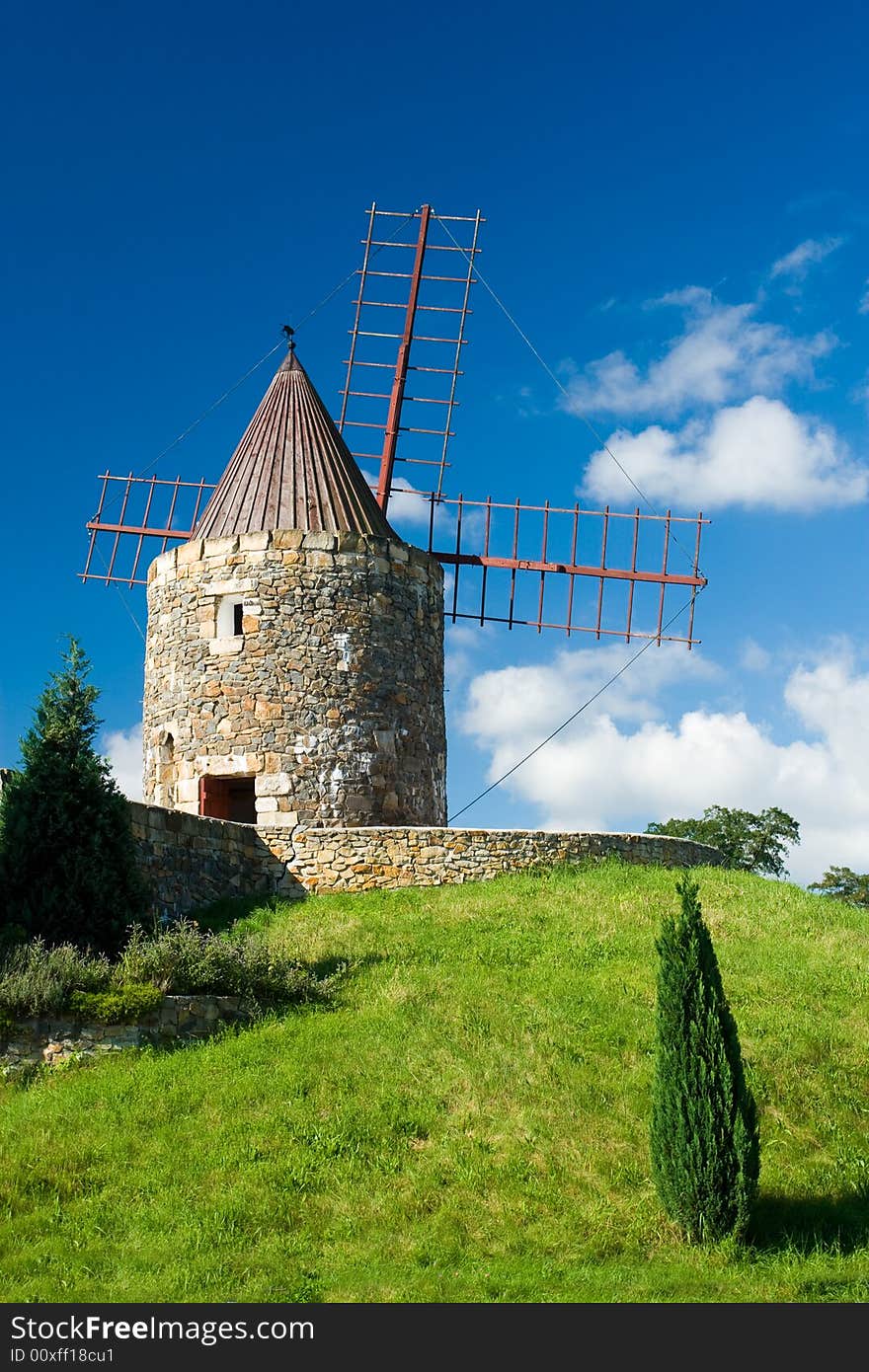 Wind mill in German