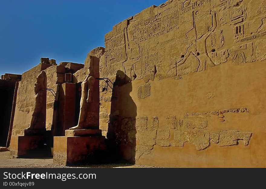 Karnak temple at Luxor