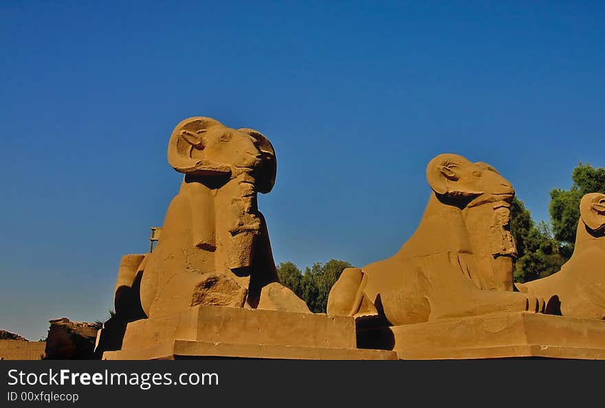 Karnak temple at Luxor - Thebes - Egypt