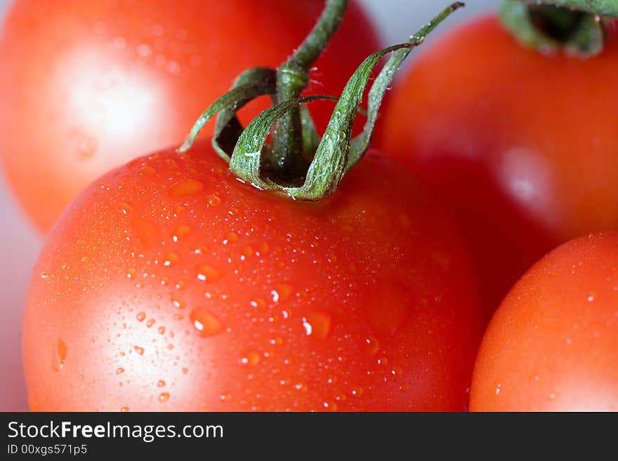 Fresh Tomatoes, Isolated