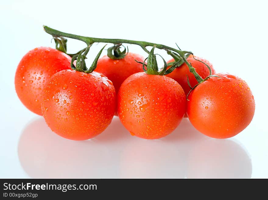 Fresh Tomatoes, Isolated