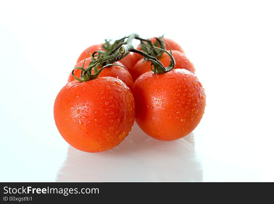 Fresh Tomatoes, Isolated